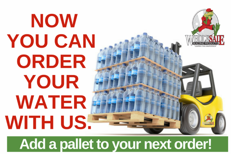 Order Water Wholesale Building Products